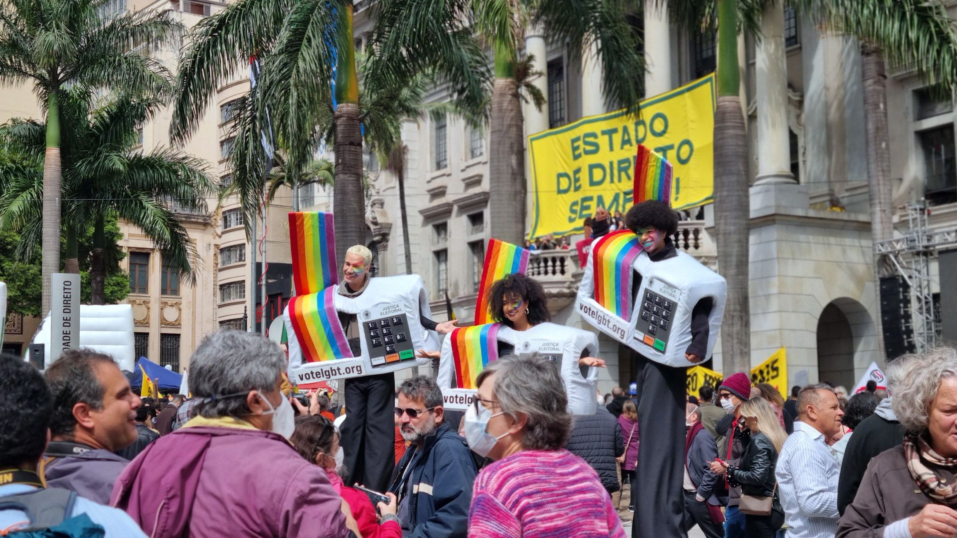 Pride Demonstration in Brazil